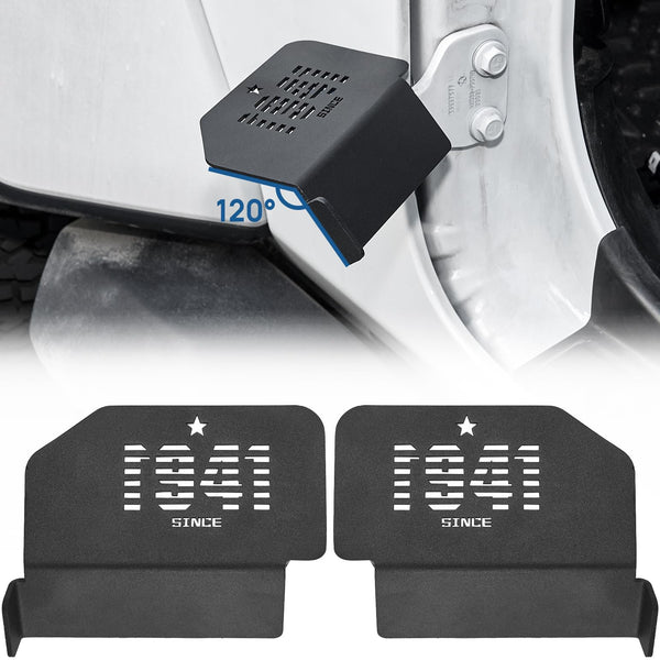 120° Foot Pegs for Wrangler JK JL & Gladiator JT 2007–2024 1941 Pattern