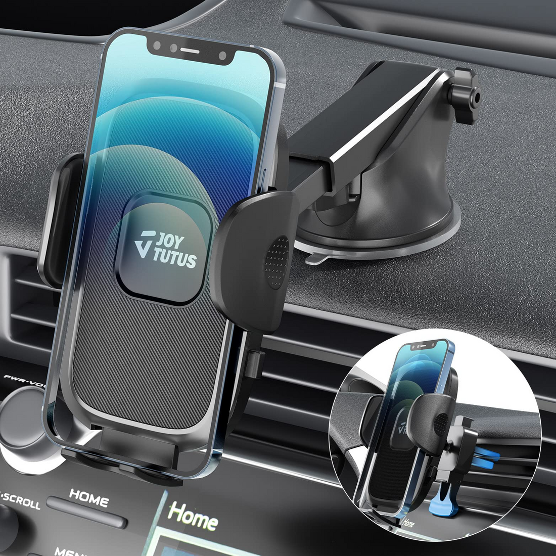 Car Cup Holder Phone Mount,3 in 1, Universal Fit iPhone, Samsung, LG with Screen size from 4-7 inch
