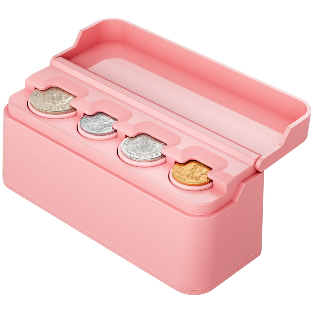 Coin Holder for Car Change Organizer Universal Compatible with Most Car Trucks