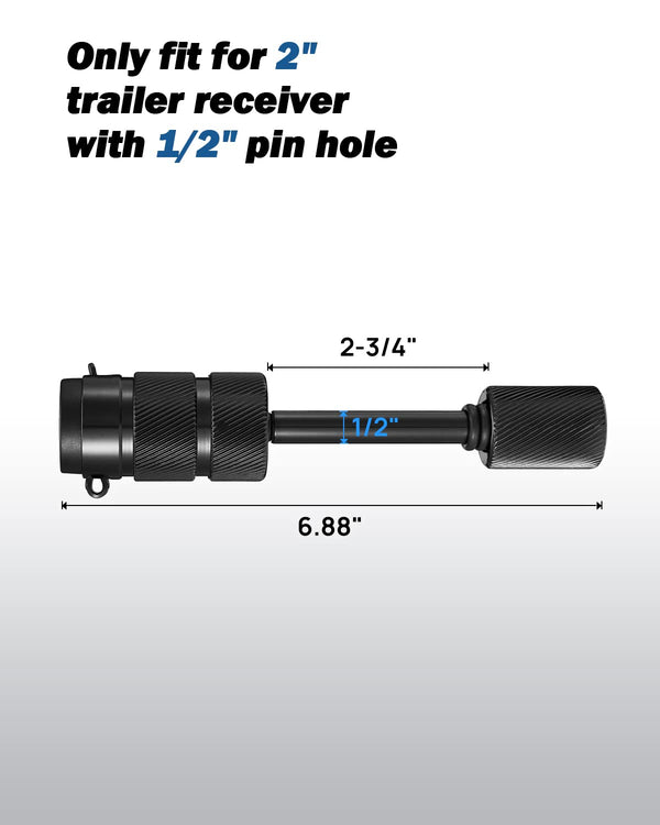 Trailer Hitch Lock, 1/2