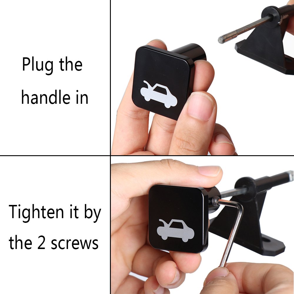 Hood Latch Release Handle Replacement for Civic CR-V 1997 to 2006 Element 2003 to 2011 Ridgeline 2006 to 2014