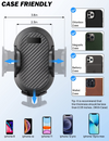Car Cup Holder Phone Mount ,Universal Adjustable Fit in Smartphone with Screen size from 4-6 inch