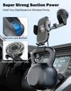 Car Cup Holder Phone Mount,3 in 1, Universal Fit iPhone, Samsung, LG with Screen size from 4-7 inch