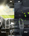 Windshield Sun Shade Umbrella Compatible with F150, for Full-Size Pickup Truck, 360° Rotation Bendable Shaft Foldable(61''x 30'')