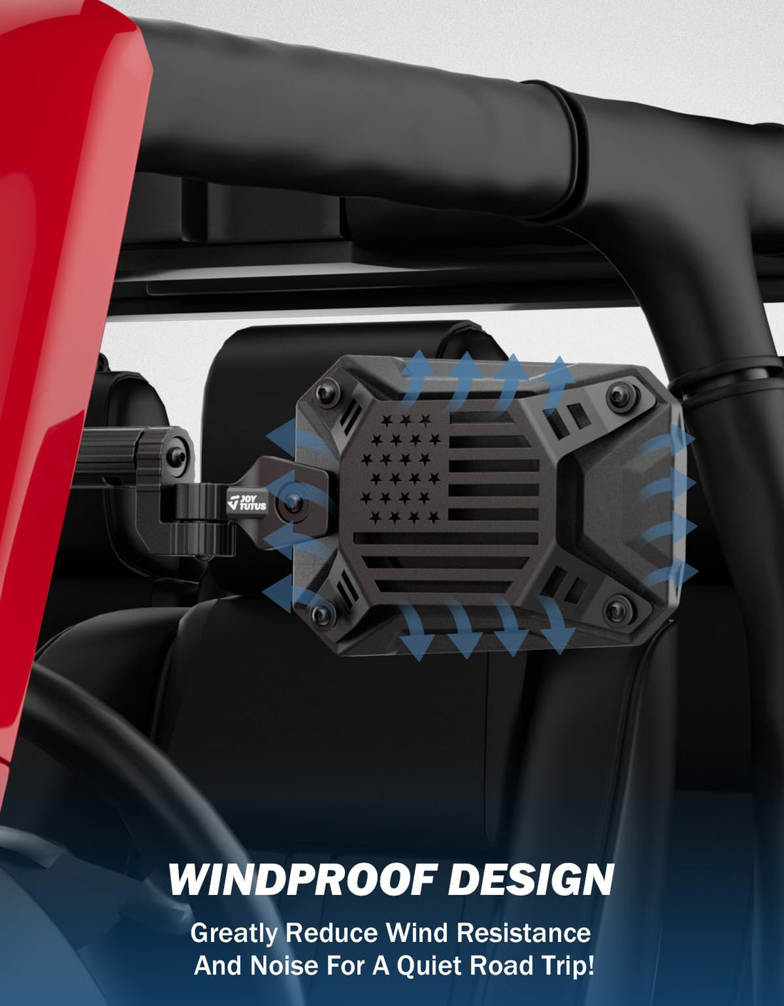JOYTUTUS Mirrors Doors Off Fit for 2007-2018 Wrangler JK & Unlimited (NOT FIT Wrangler JL)