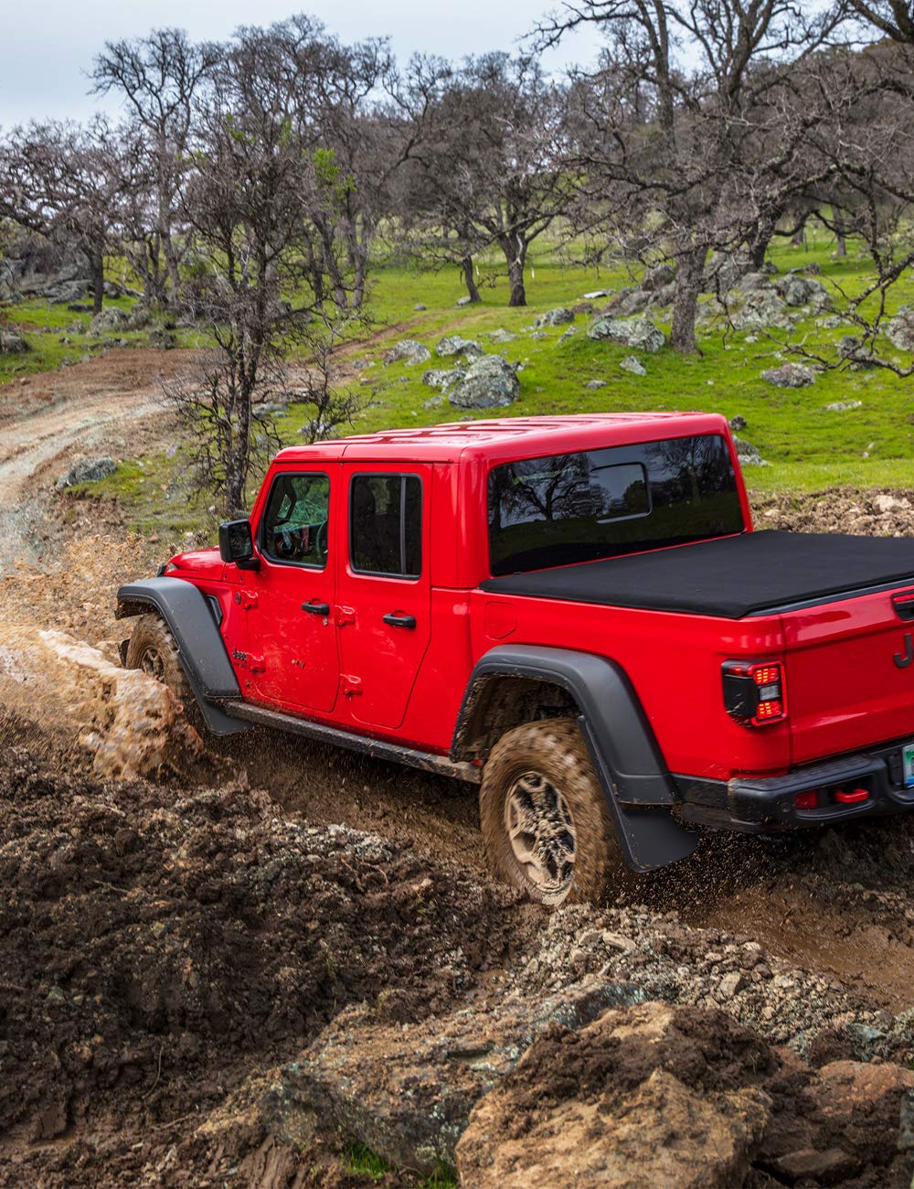 Mud Flaps Fit for 2020-2023 Gladiator, Mud Flaps Guards Splash Flares Front & Rear 4 Piece Set (NOT FITS Rubicon & Mojave)