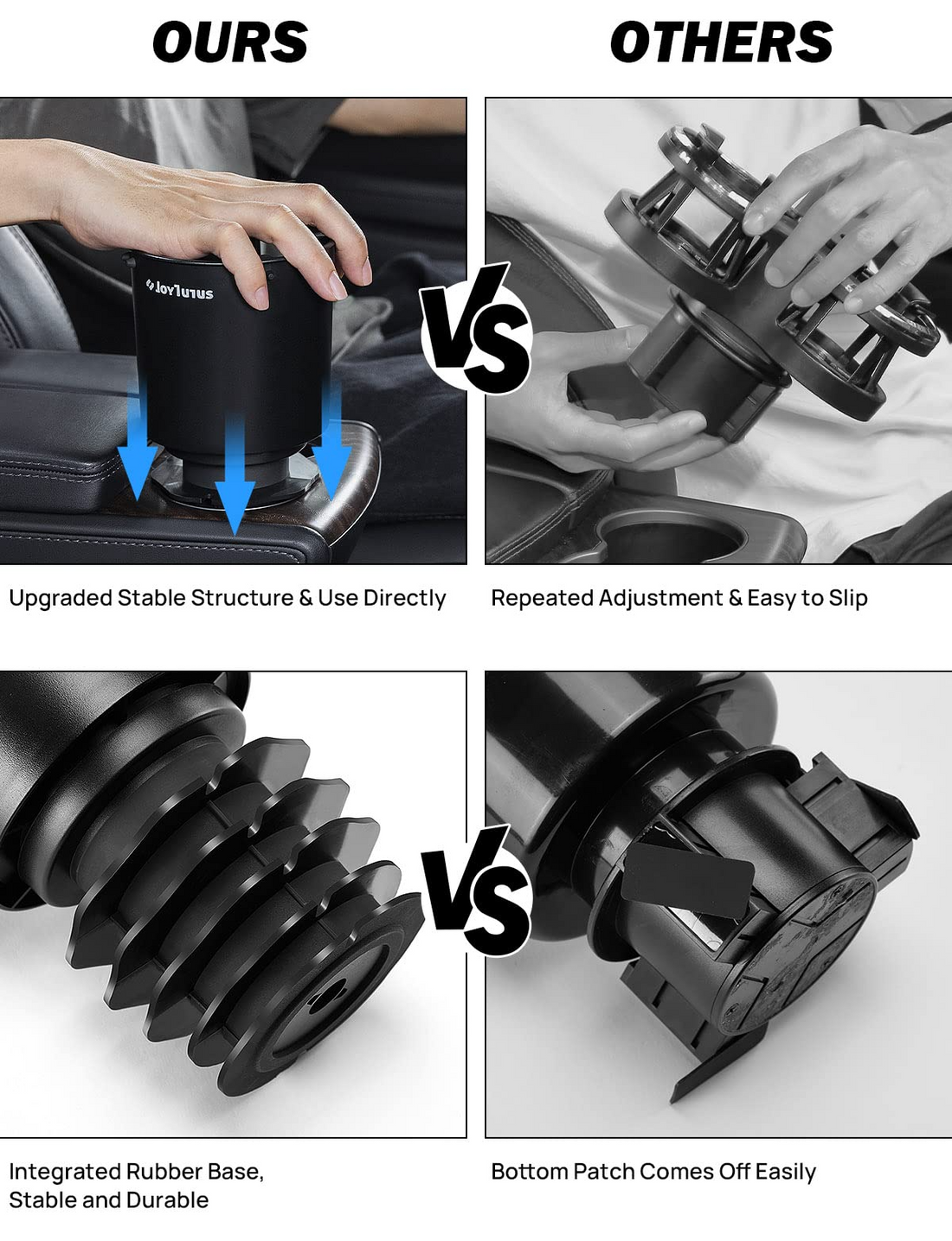 Car Cup Holder Expande for Car Hold 18-40 oz Bottles and Mugs, Other Bottles in 3.4"-3.8"