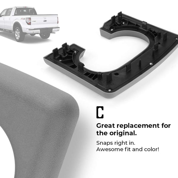 Center Console Cup Holder Replacement Pad Fits F150, Bench Seat Center Console Parts Replacement