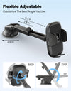 Car Cup Holder Phone Mount,3 in 1, Universal Fit iPhone, Samsung, LG with Screen size from 4-7 inch