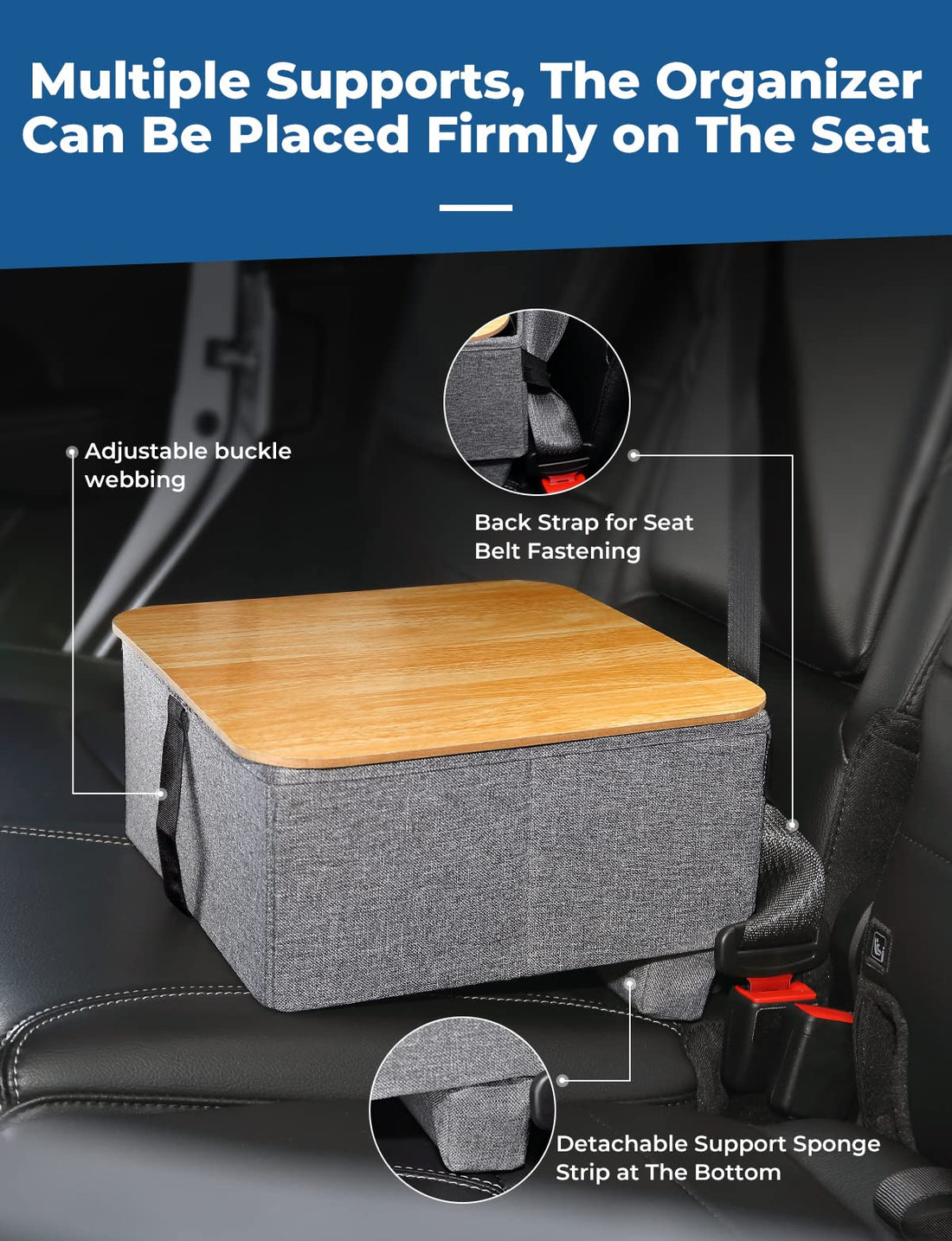 Conquer Car Clutter The Rise of Detachable Compartment Car Organizers
