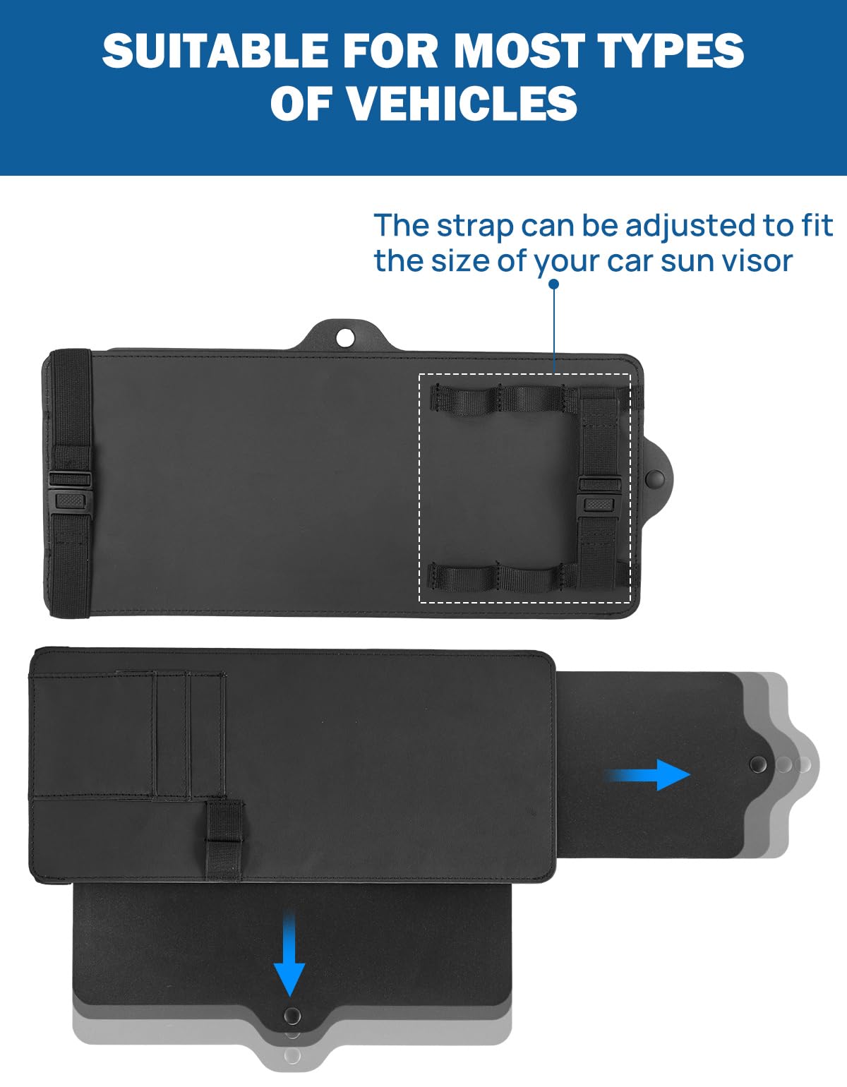 JOYTUTS Car Sun Visor Extender, Sun Visor for Car Protects from Anti-Glare