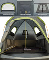 Pickup Truck Tent for 2 Person, Truck Bed Tent, 5.5'-6' Camping Preferred