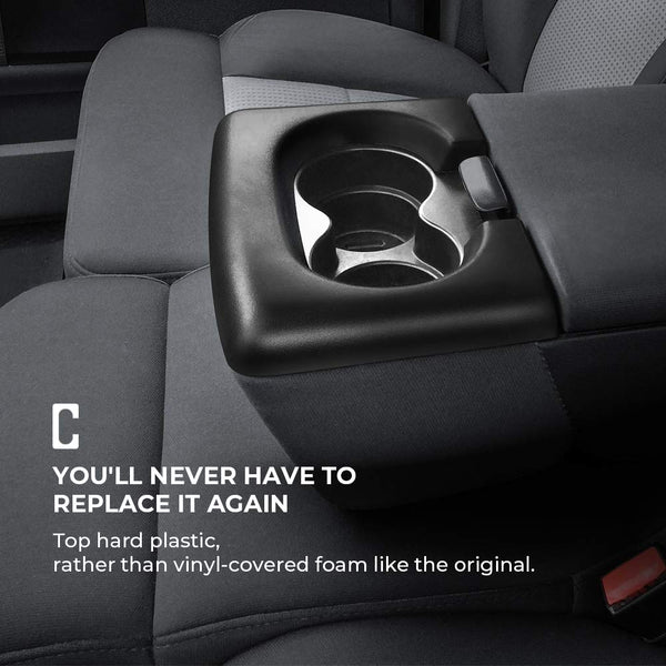 Center Console Cup Holder Replacement Pad Fits F150, Bench Seat Center Console Parts Replacement