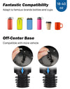Cup Holder Extender for Car with Phone Holder for Yeti, Hydro Flasks, Stanley 32/40oz, Other Bottles in 3.4