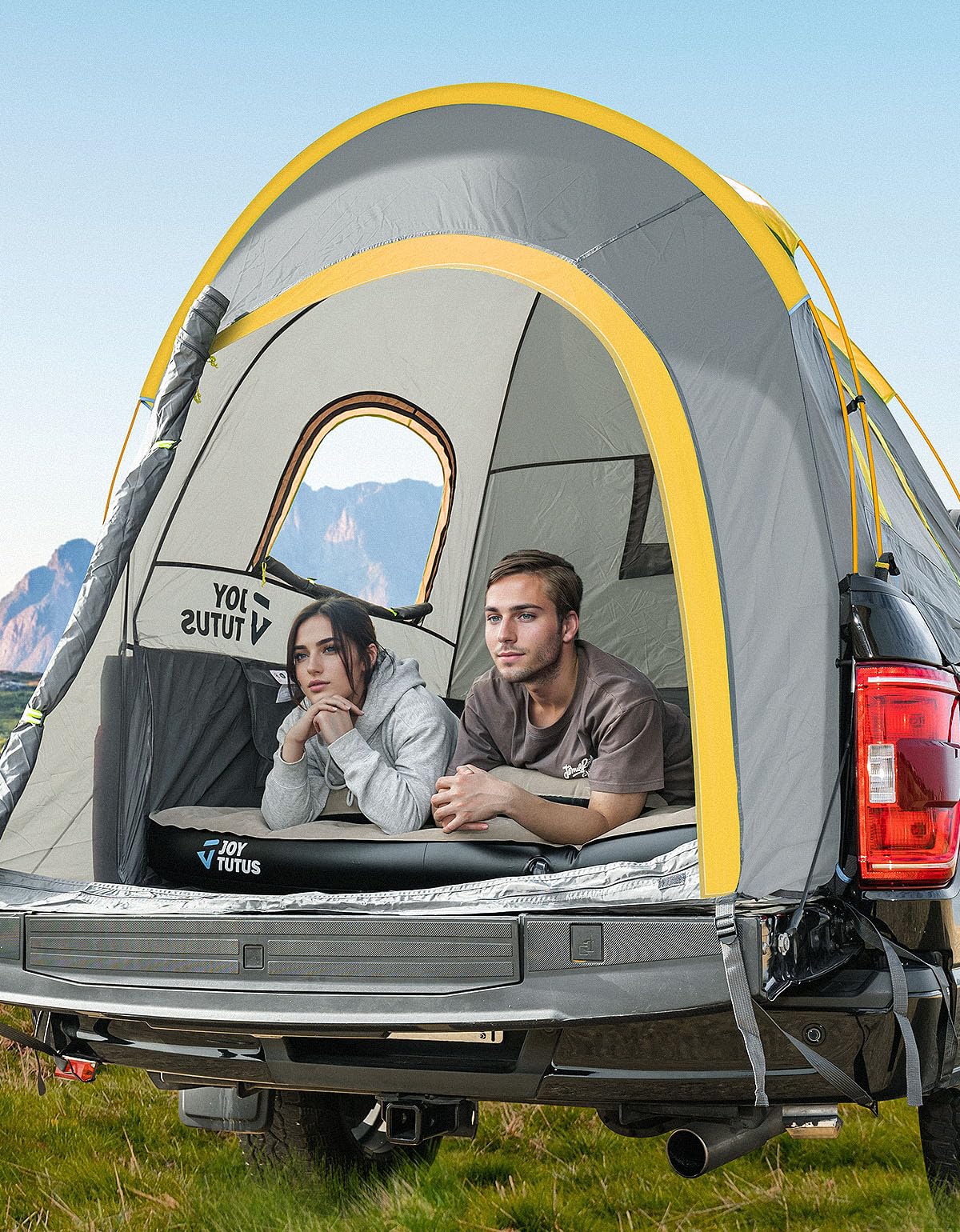 Pickup Truck Tent for 2 Person,Truck Bed Tent, 6.5' Camping Preferred