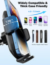 Universal Phone Holder Car, Phone Mount for Car Fit iPhone Samsung All Smartphones
