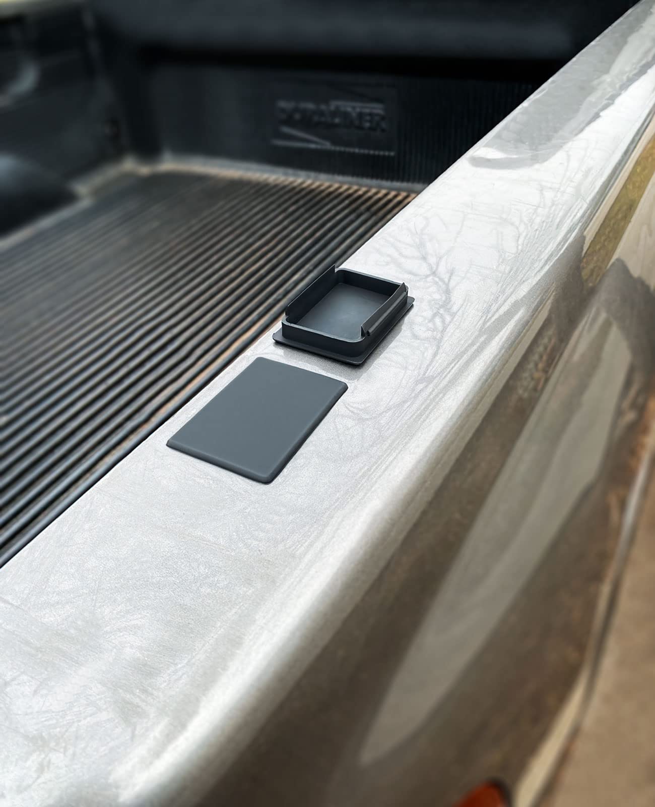 Stake Pocket Cover Trucks Bed Rail Stake Covers Fit for 1999-2014 Chevy Silverado and 2010-2014 GMC Sierra - 4 Pack
