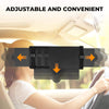 Polarized Sunshade Extender for Car with Polycarbonate Lens, Adjustable Sun Visor Extender Anti-Glare