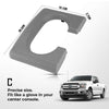 Center Console Cup Holder Replacement Pad Fits F150, Bench Seat Center Console Parts Replacement