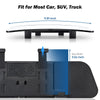 12 Inch Panoramic Rearview Mirror, Interior Clip-on Wide Angle Convex Universal Rear View Mirror-Clear