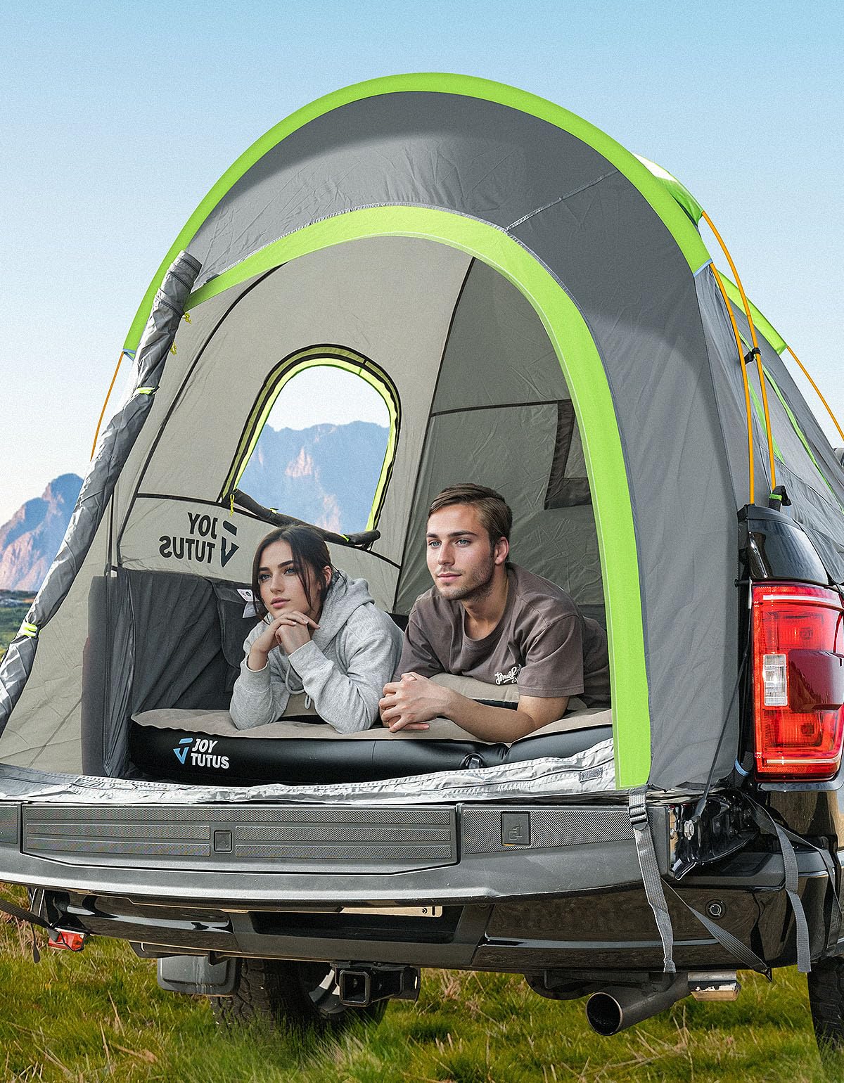 Pickup Truck Tent  for 2 Person,Truck Bed Tent, 6.5' Camping Preferred