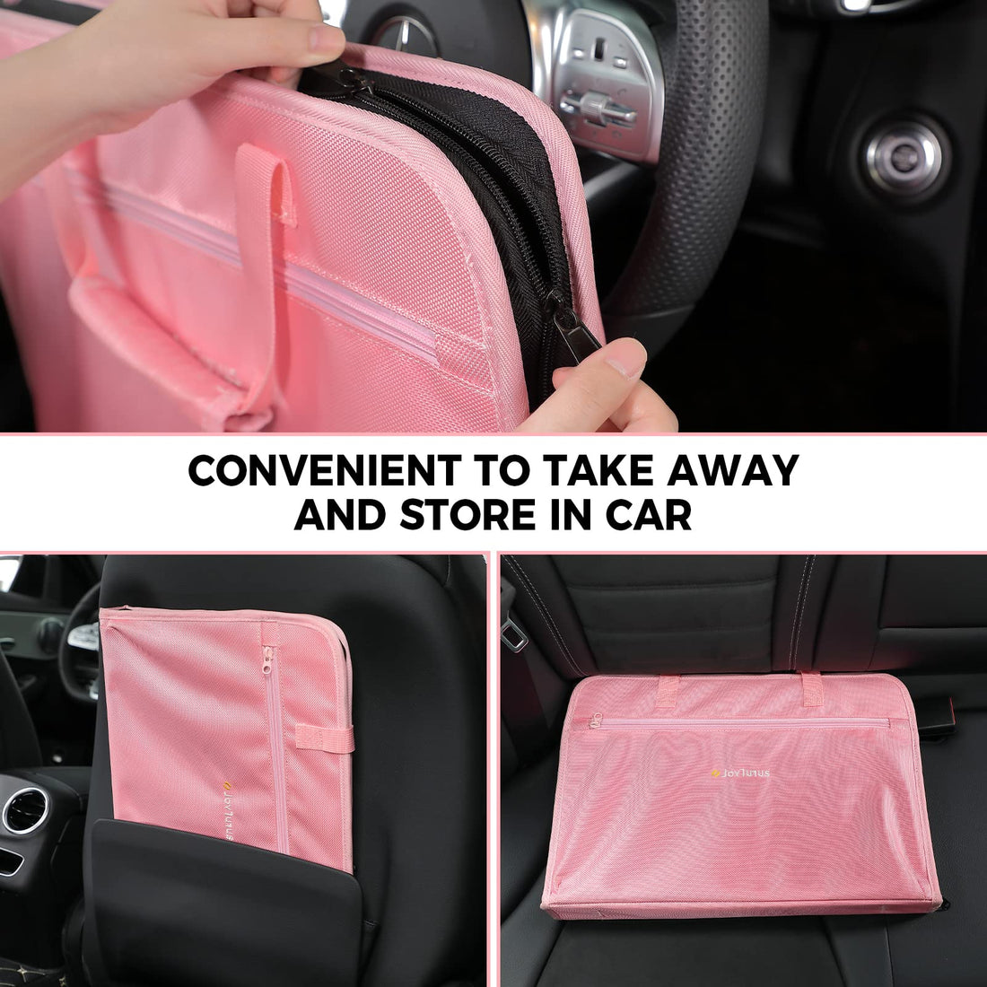 3 in 1 Steering Wheel Eating Tray, Car Back Seat Laptop Desk