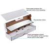 Rear View Mirror, Universal 11.81 Inch Panoramic Convex Interior Clip-on Wide Angle Mirror