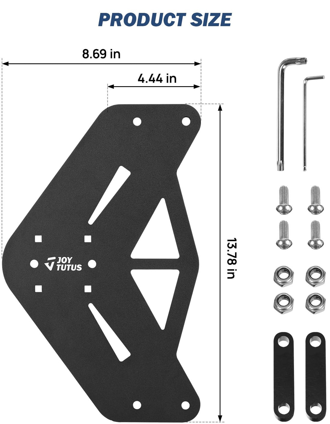 Upgraded Fuel Door Hinge Mount Bracket, Hold 2 Gal Gas Can Container fits for 2007-2024 Wrangler JK JL JT