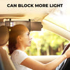 Polarized Sunshade Extender for Car with Polycarbonate Lens, Adjustable Sun Visor Extender Anti-Glare
