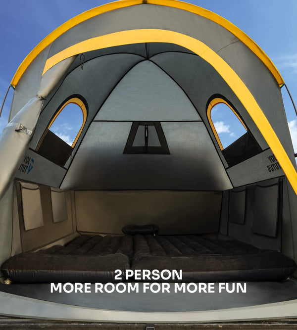 Pickup Truck Tent for 2 Person, Truck Bed Tent, 5.5'-6' Camping Preferred