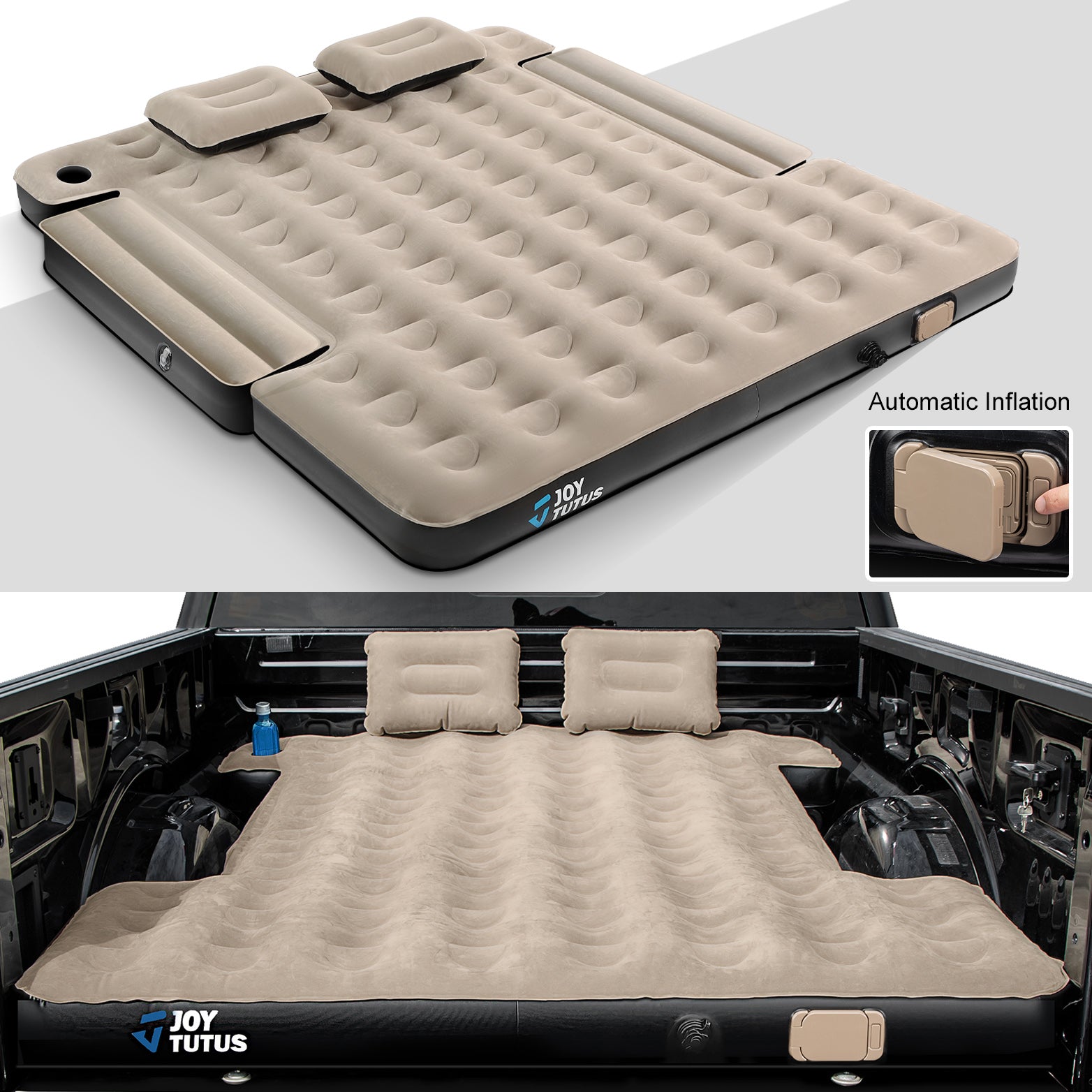 Automatic Inflation Truck Bed Air Mattress 5.5-6.7 Ft