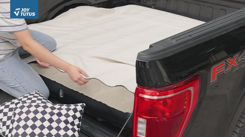 Truck Bed Air Mattress for 6-6.5Ft, Full Size Inflatable Air Mattress Short Truck Beds