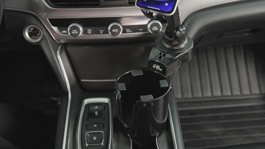 Cup Holder Phone Mount for Car, Compatible iPhone, Samsung & All Smartphones