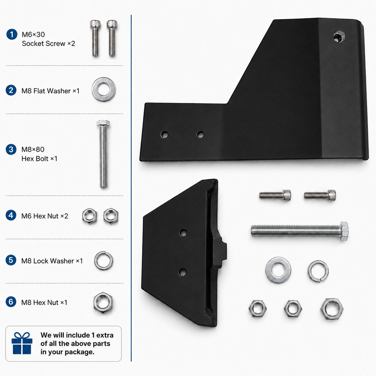 Starlink Mini Interior Roof Mount for 2018–2026 Jeep Wrangler JLU & 2020–2026 Gladiator JT Hard Top